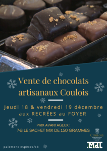 Copie de Bleu Foncé Chocolat Photo Nourriture Flyer